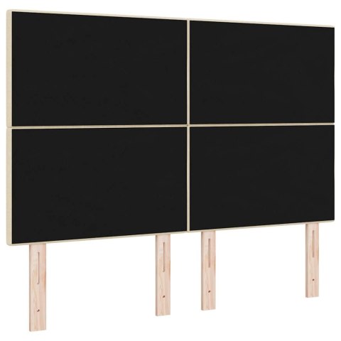 WEZGŁOWIE LED ZE LED LIGHTS KREMOWY 144CM POLIESTER