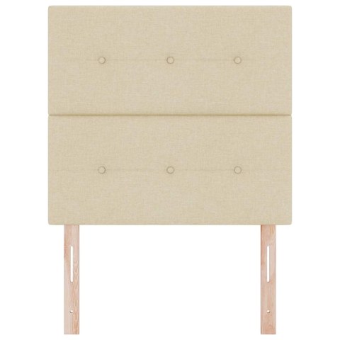 WEZGŁOWIE LED ZE LED LIGHTS KREMOWY 90CM POLIESTER