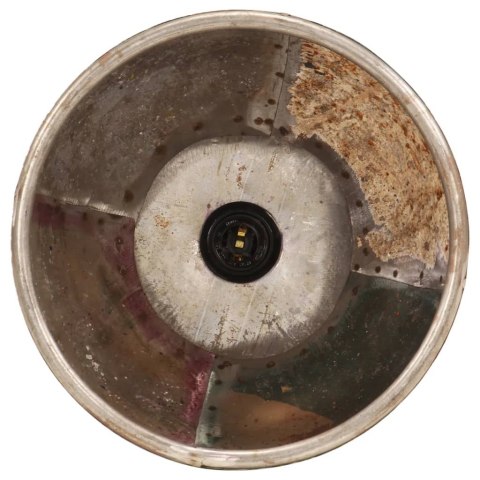 VidaXL Industrialna lampa wisząca, 25 W, kolorowa, okrągła, 30 cm, E27