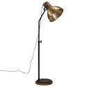 VidaXL Lampa stojąca, 25 W, antyczny mosiądz, 30x30x100-150 cm, E27