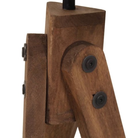 VidaXL Lampa stojąca, 25 W, czarna, 45x45x120 cm, E27