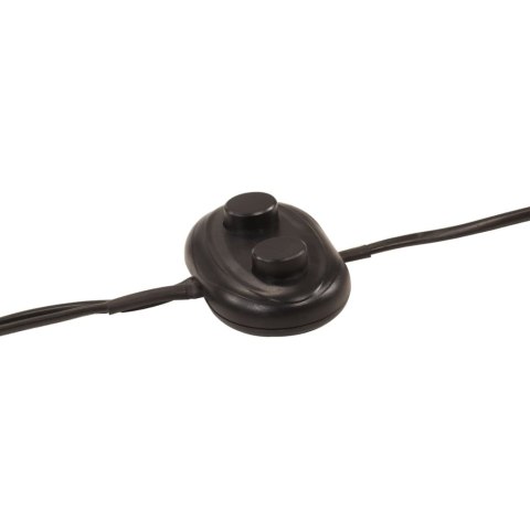 VidaXL Lampa stojąca, 25 W, postarzany niebieski, 25x25x90/140 cm, E27