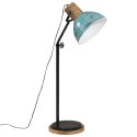 VidaXL Lampa stojąca, 25 W, postarzany niebieski, 30x30x100-150cm, E27