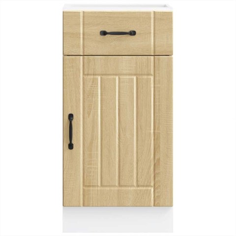 SZAFKA KUCHENNA DOLNA „LUCCA" DĄB SONOMA DREWNO KLEJONE