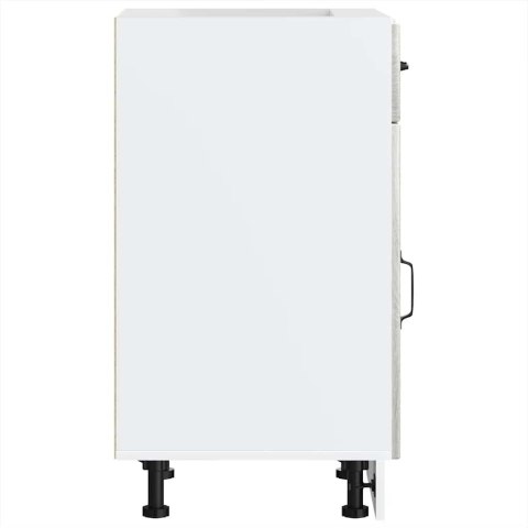 SZAFKA KUCHENNA DOLNA „LUCCA" SZARA SONOMA DREWNO KLEJONE