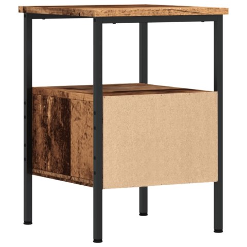 SZAFKA NOCNA STARE DREWNO 34X36X50CM