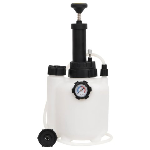 VidaXL Zestaw do odpowietrzania hamulców, biało-czarny, 3 L