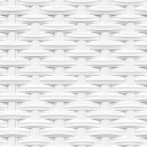 VidaXL Donice, 2 szt., białe, 30x30x37 cm, polipropylen