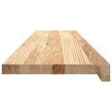 PARAPETY 2 SZT. SUROWE 110X30X2CM LITE DREWNO DĘBOWE