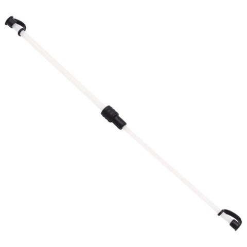 VidaXL Zestaw do odpowietrzania hamulców, biało-czarny, 0,2 L