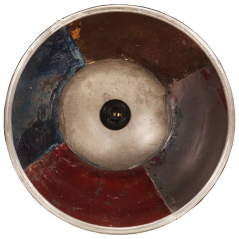 VidaXL Industrialna lampa wisząca, 25 W, kolorowa, okrągła, 40 cm, E27