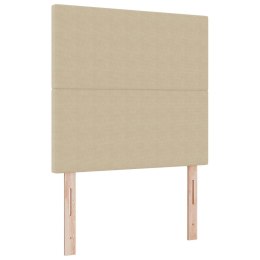 VidaXL Wezgłowie LED Ze LED Lights Szary zielony 100 cm Poliester