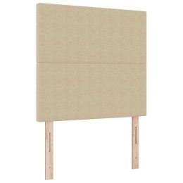 VidaXL Zagłówek Jasnozielony szary 100 cm Skóra ekologiczna