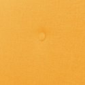 VidaXL Fotel, żółty, tkanina