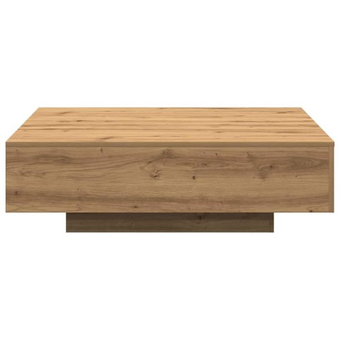 STOLIK KAWOWY DĄB RZEMIEŚLNICZY 100X100X31CM