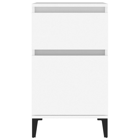 SZAFKI NOCNE 2 SZT. BIAŁE 40X35X70CM