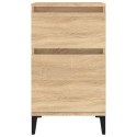 SZAFKI NOCNE 2 SZT. KOLOR DĄB SONOMA 40X35X70CM