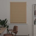 ŻALUZJA WENECKA JASNOBRĄZOWY ZE WZOREM 150X100CM PVC