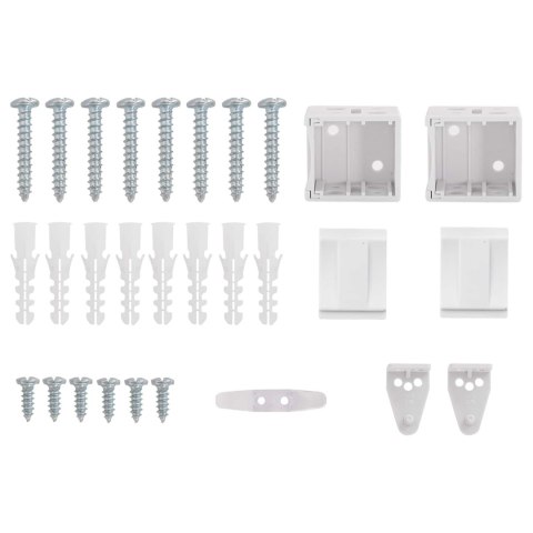 ŻALUZJA WENECKA Z REGULACJĄ BIAŁY 150X60CM PVC