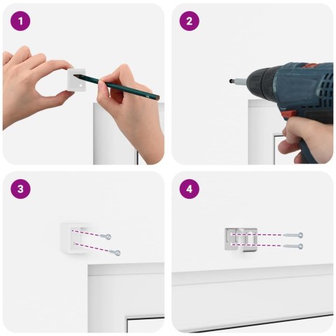 ŻALUZJA WENECKA Z REGULACJĄ BIAŁY 213X140CM PVC