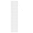 ŻALUZJA WENECKA Z REGULACJĄ BIAŁY 213X50CM PVC