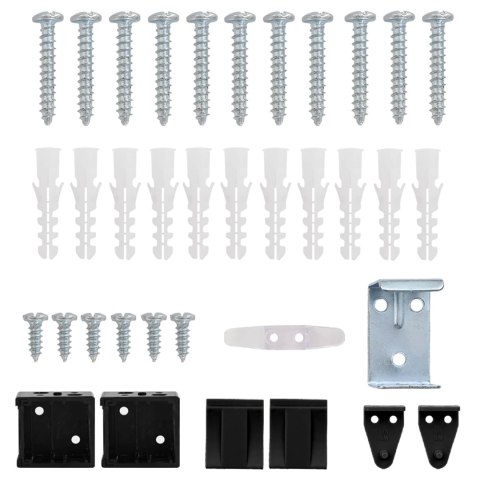 ŻALUZJA WENECKA Z REGULACJĄ CZARNY 150X100CM PVC