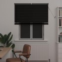 ŻALUZJA WENECKA Z REGULACJĄ CZARNY 150X120CM PVC