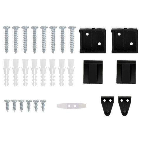 ŻALUZJA WENECKA Z REGULACJĄ CZARNY 213X40CM PVC