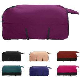 Koc dla Koni Ciemna Zieleń i Czerń 105CM