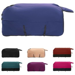 Koc dla Koni Ciemna Zieleń i Czerń 165CM