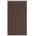 ŻALUZJA WENECKA CIEMNOBRĄZOWY ZE WZOREM 213X110CM PVC