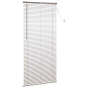 ŻALUZJA WENECKA CIEMNOBRĄZOWY ZE WZOREM 213X80CM PVC