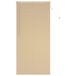 ŻALUZJA WENECKA JASNOBRĄZOWY ZE WZOREM 213X100CM PVC