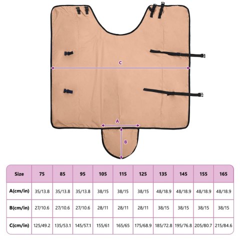 Koc dla Koni Cappuccino 115CM
