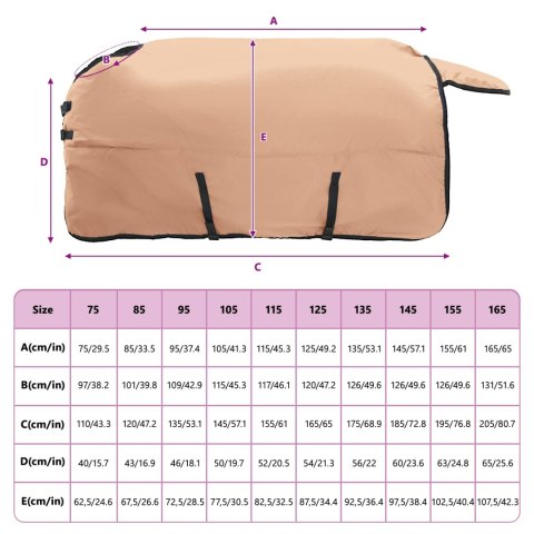 Koc dla Koni Cappuccino 145CM