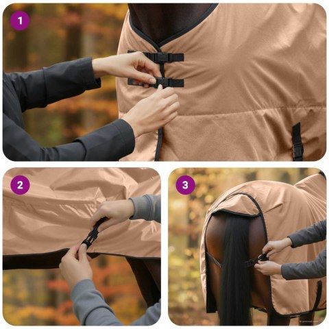 Koc dla Koni Cappuccino 145CM