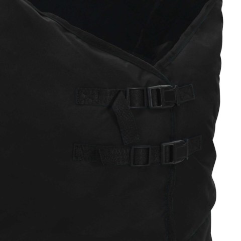 Koc dla Koni Ciemna Zieleń i Czerń 135CM