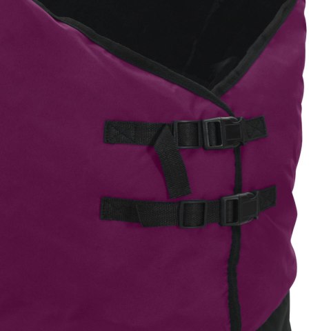 Koc dla Koni Ciemna Zieleń i Czerń 155CM