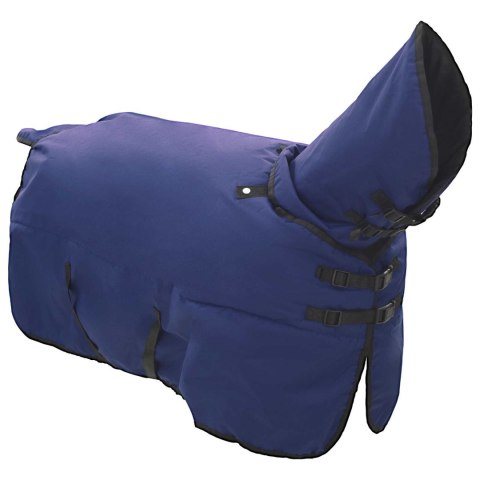 Koc dla Koni Ciemna Zieleń i Czerń 165CM