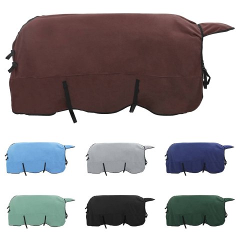 Koc dla Koni Pełny Ciemny Brąz