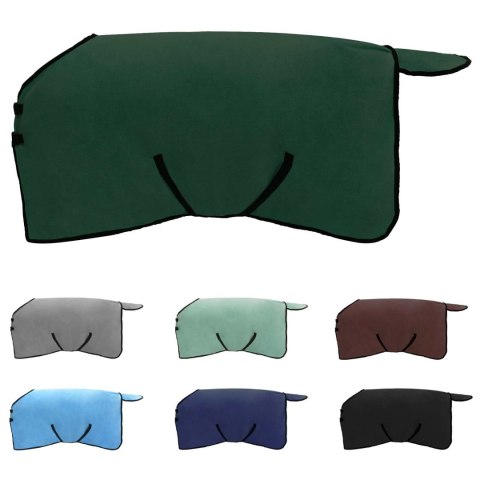 Koc dla Koni Pełny ciemnozielony