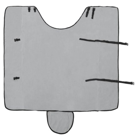 DERKA DLA KONIA 215X243 CM JASNOSZARA RÓŻOWA ZIMOWA CIEPŁA ODDYCHAJĄCA MOCNA