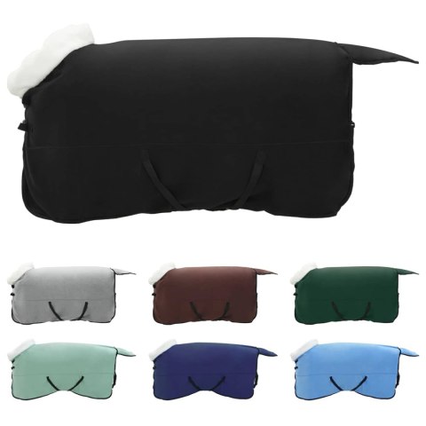 Koc dla Koni Czarny 155CM Polarowy