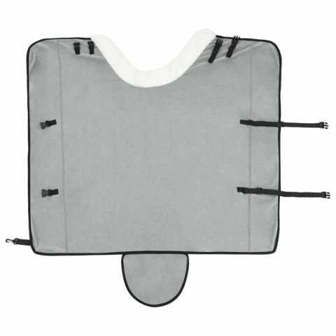 Koc dla Koni Pełny ciemnozielony 135CM Polarowy
