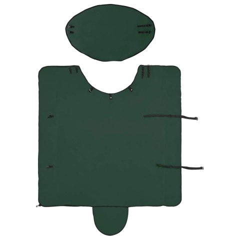 Koc dla Koni Pełny ciemnozielony