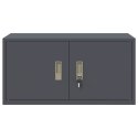 SZAFKA DO PRZECHOWYWANIA ANTRACYT 80X 40X 40CM