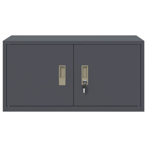 SZAFKA DO PRZECHOWYWANIA ANTRACYT 80X 40X 40CM