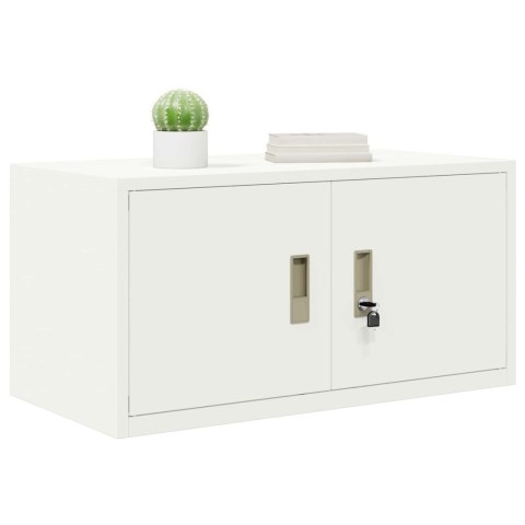 SZAFKA DO PRZECHOWYWANIA BIAŁY 80X 40X 40CM