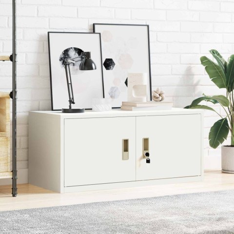 SZAFKA DO PRZECHOWYWANIA BIAŁY 90X 40X 40CM