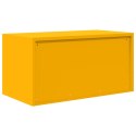 SZAFKA DO PRZECHOWYWANIA MUSZTARDOWY ŻÓŁTY 80X 40X 40CM